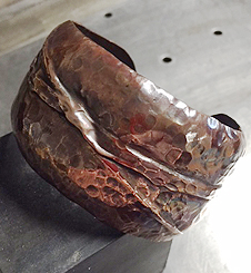 Copper Foldformed Bracelet