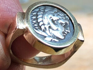 Alexander the Great Coin Ring